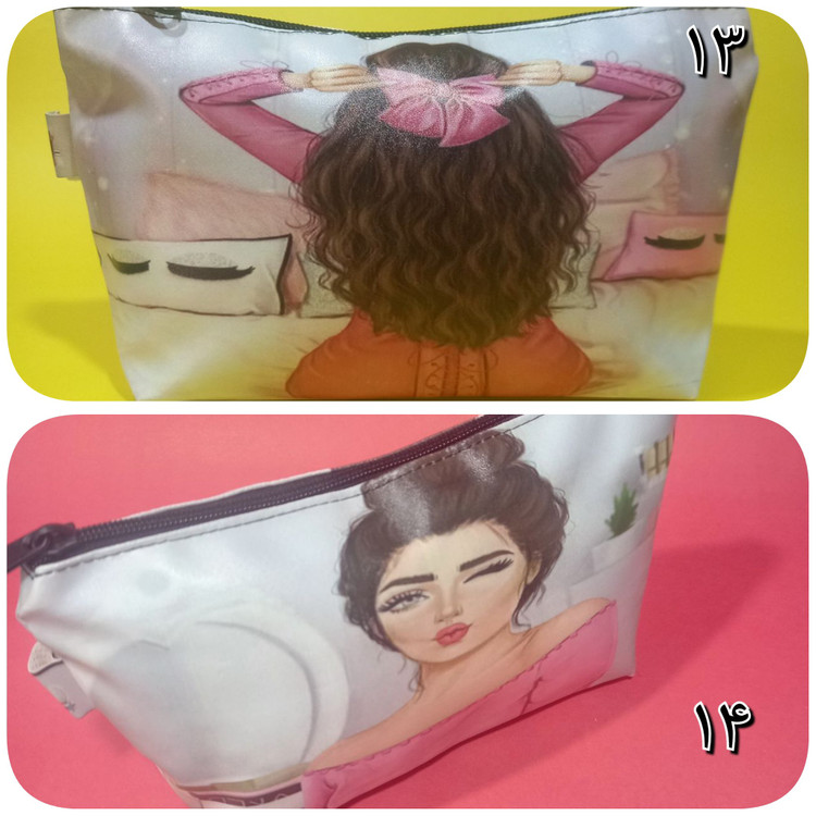 کیف لوازم آرایشی 6 عددی فانتزی دخترانه